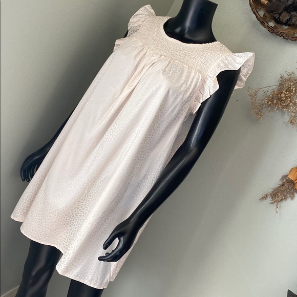 Umgee Cream Animal Print Dress with Ruffles ✨ - Picture 2 of 9